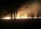 Adil Öksüz soruşturmasında kazı yapılan alanda yangın