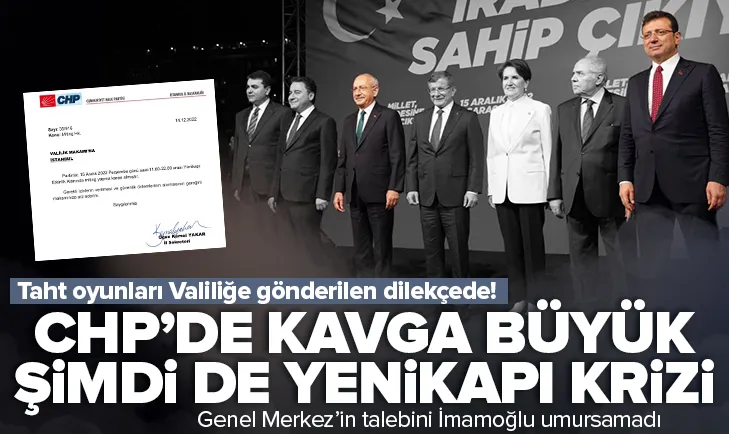 CHP’de kavga büyük: Şimdi de ’Yenikapı’ krizi