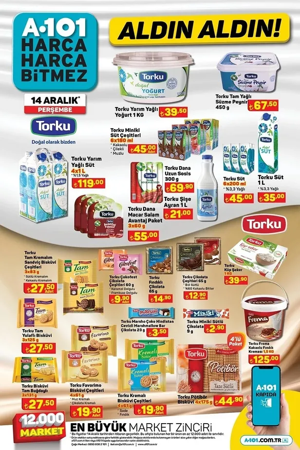 A101 16 Aralık aktüel indirim kataloğu yayınlandı! A101’e 125 CC Benzinli Motosiklet, Toshiba smart TV, Duvar Tipi Isıtıcı ve daha fazlası satışta