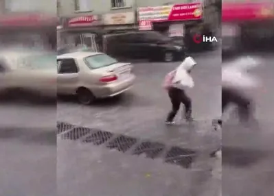 İstanbul’a dolu yağdı!
