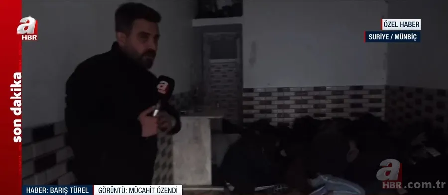 Münbiç'ten ilk görüntüler sadece A Haber'de | İşte SMO'nun yakaladığı teröristler 1