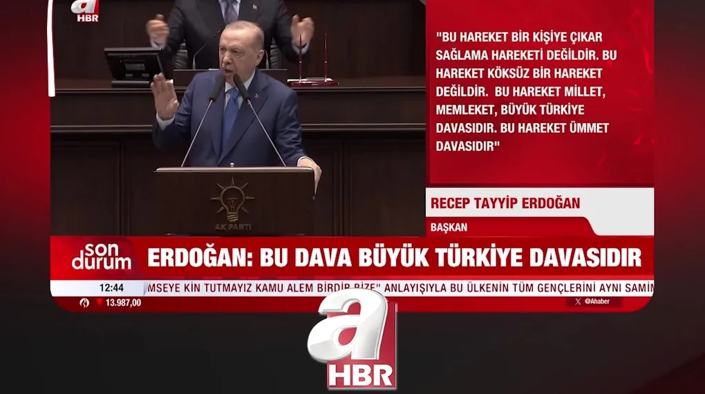 "BU DAVA İÇİN BİN ERDOĞAN GELİR"