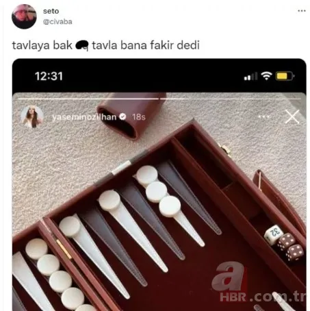 Doktorlar’ın Ela’sı Yasemin Özilhan lüks hayatıyla sürekli gündeme geliyor! Bu defa da on binlerce liralık tavlası alay konusu oldu: "Tavlaya bak bana fakir dedi" 6