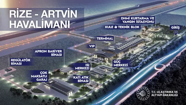 Başkan Erdoğan, Rize-Artvin Havalimanı inşaatına ilişkin brifing aldı! "Dünyanın sayılı mühendislik örneklerinden" - 2