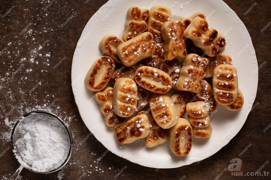 Pastane usulü tuzlu kurabiye nasıl yapılır? Ağızda dağılan kıyır kıyır kurabiye tarifi 5