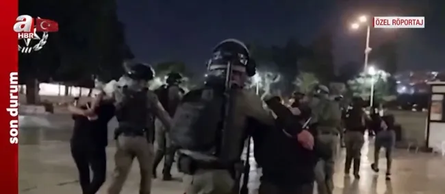 Mescid-i Aksa İmamı Sabri A Haber’e konuştu: Teravih namazından yaşanan vahşi bir saldırıydı