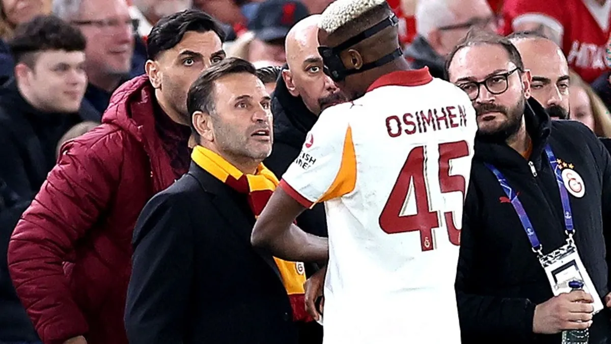 Galatasaray'dan Osimhen açıklaması: Ameliyata alındı