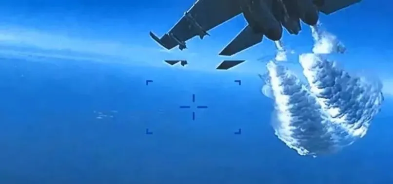 ABD-Rusya arasındaki İHA geriliminde flaş gelişme: O görüntüler yayınlandı! İşte Rusya'nın ABD İHA'sını düşürme anları