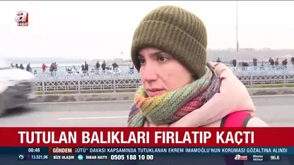 Galata Köprüsü’nde akılalmaz olay!