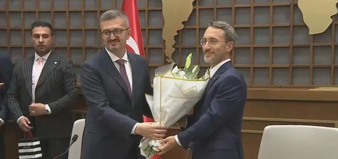 İletişim Başkanlığı'ndan devir teslim töreni