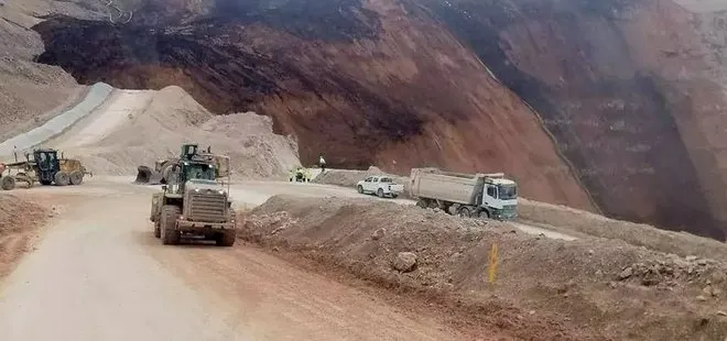 Erzincan Altın madeninde toprak kayması meydana geldi! Son durum ne