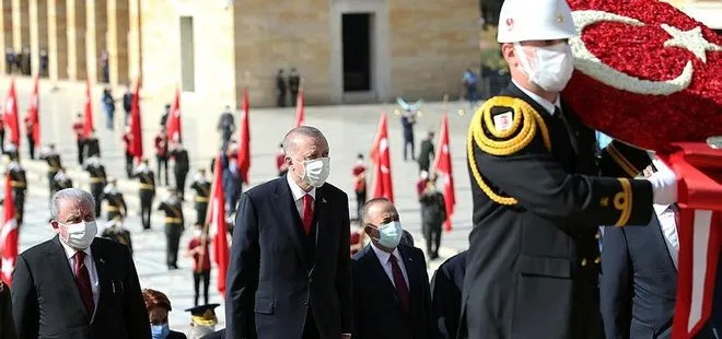 Son dakika: Cumhuriyet 98 yaşında | Başkan Erdoğan ve devlet erkanı Anıtkabir’de