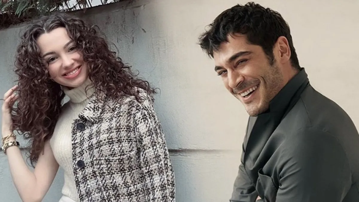 Su Burcu Yazgı Coşkun partneri Burak Deniz ile setten paylaştı! 'Urfalı sözü'