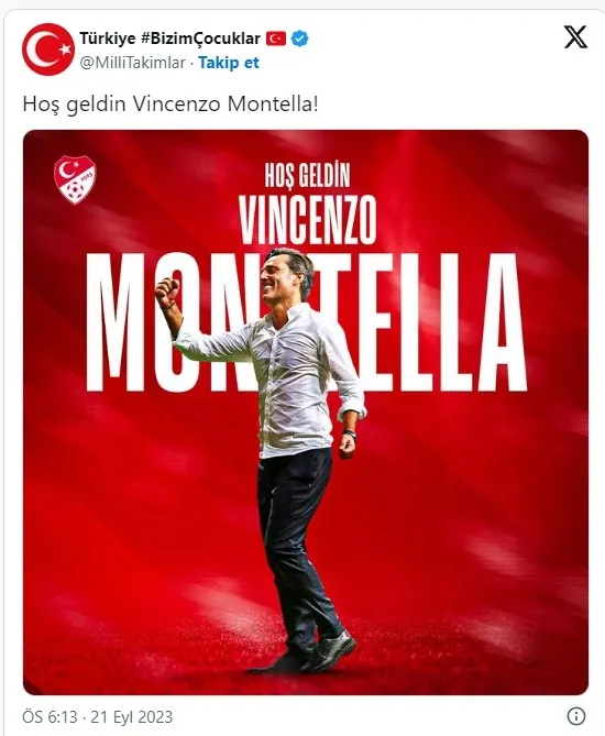Son dakika: A Milli Futbol Takımı'nın yeni teknik direktörü Vincenzo Montella! Resmen duyuruldu - 2