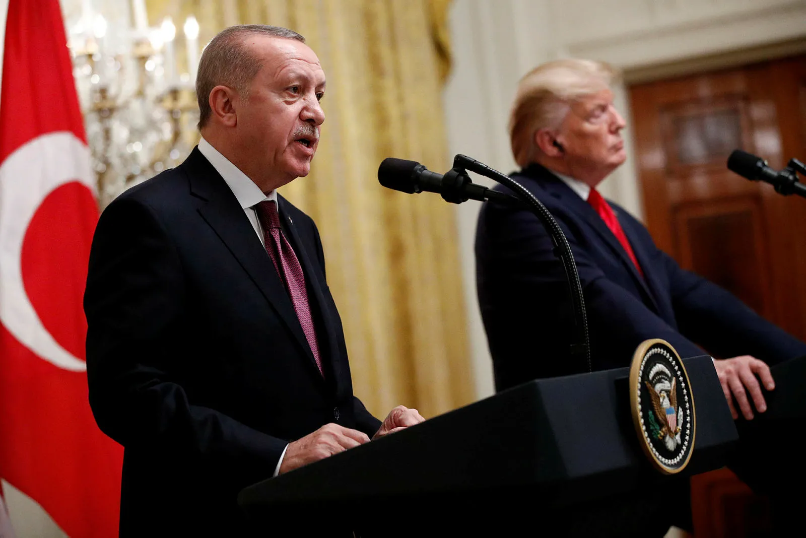Başkan Erdoğan ve Trump'tan heyetler arası görüşmenin ardından açıklamalar