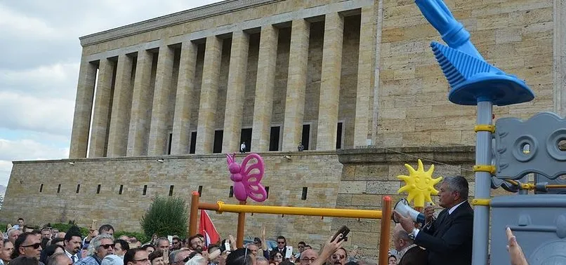 Anıtkabir'deki oyun alanı kaldırılacak