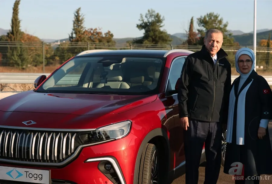 Başkan Erdoğan'dan TOGG paylaşımı: Tekerine taş değmesin 4