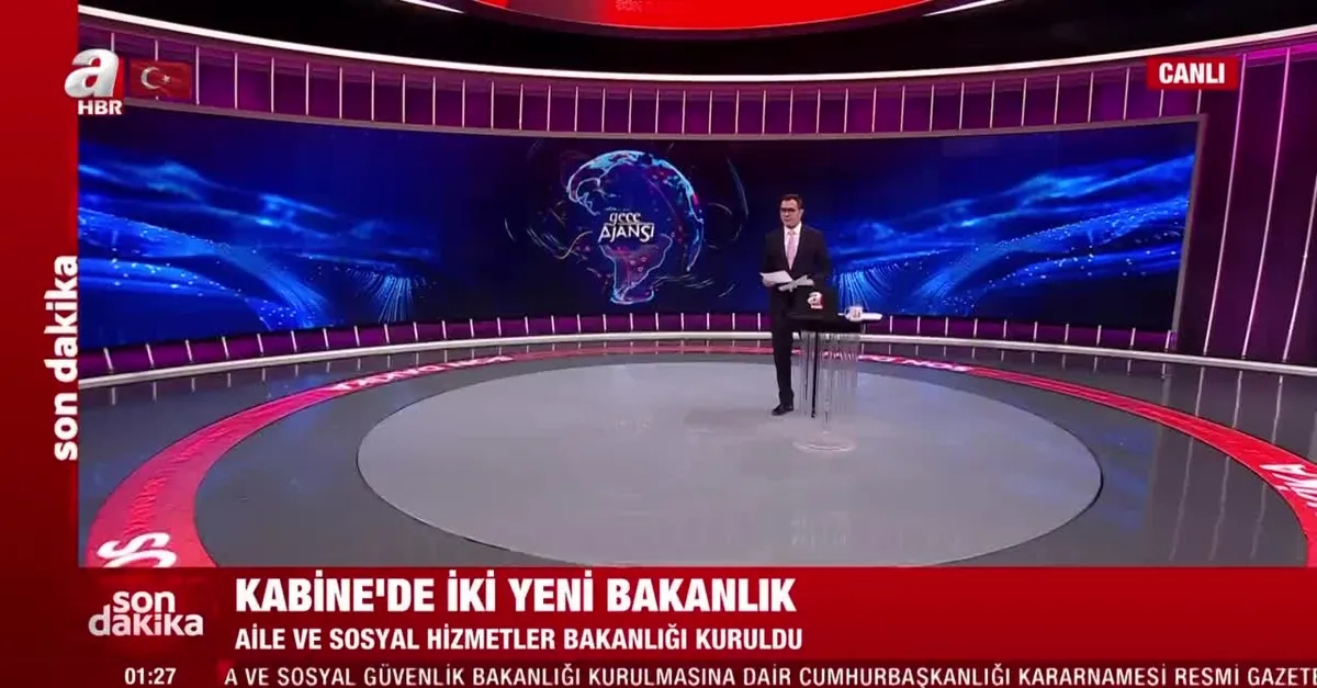 Kabinede değişiklikler! İşte yeni Bakanlar