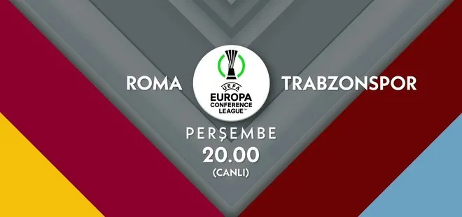 Roma Trabzonspor maçı hangi kanalda saat kaçta | Fırtına rövanş maçında
