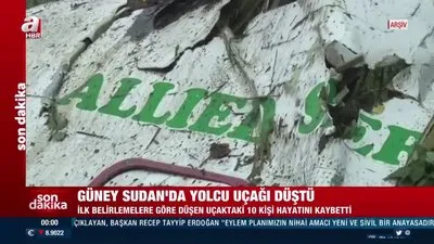 Güney Sudan’da yolcu uçağı düştü