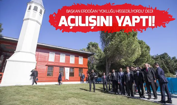 Cumhurbaşkanı Erdoğan, Çanakkale Şehitler Abidesi Camisinin açılışına katıldı