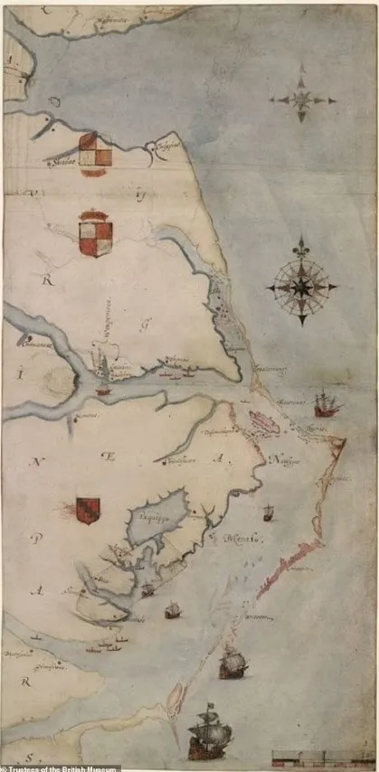 400-yillik-haritada-akilalmaz-sir-amerikanin-en-buyuk-gizemi-cozulebilir-1737972797834.jpg Foto: British Museum Daily Mail aracılığıyla