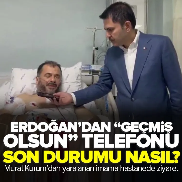 Başkan Erdoğan’dan geçmiş olsun telefonu
