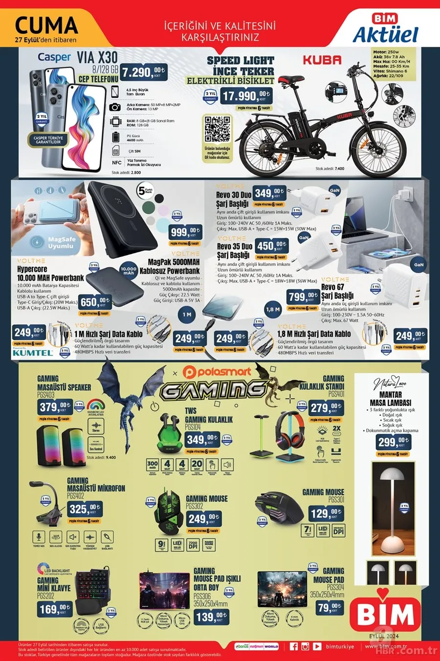 BİM 27 Eylül aktüel ürünlerde yok yok! Dikey Buharlı Ütü 1.390 TL, Midi Fırın 2.250 TL... 6