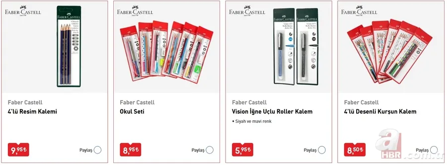 BİM okul eşyaları ne zaman gelecek? BİM kırtasiye malzemeleri, okul çantaları, defter, kalem fiyatları belli oldu 20