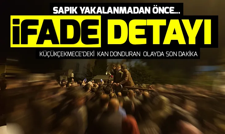 Küçükçekmecede sapık yakalanmadan önce...