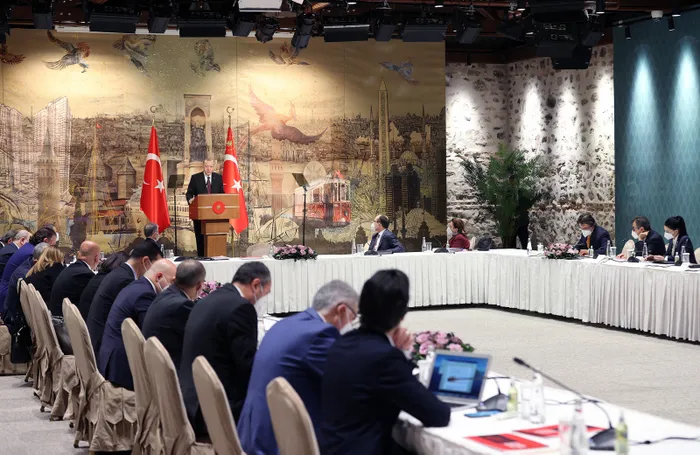 Son dakika: Dolmabahçe'de ekonomi buluşması! Başkan Erdoğan Recep Tayyip Erdoğan'dan önemli açıklamalar - 4