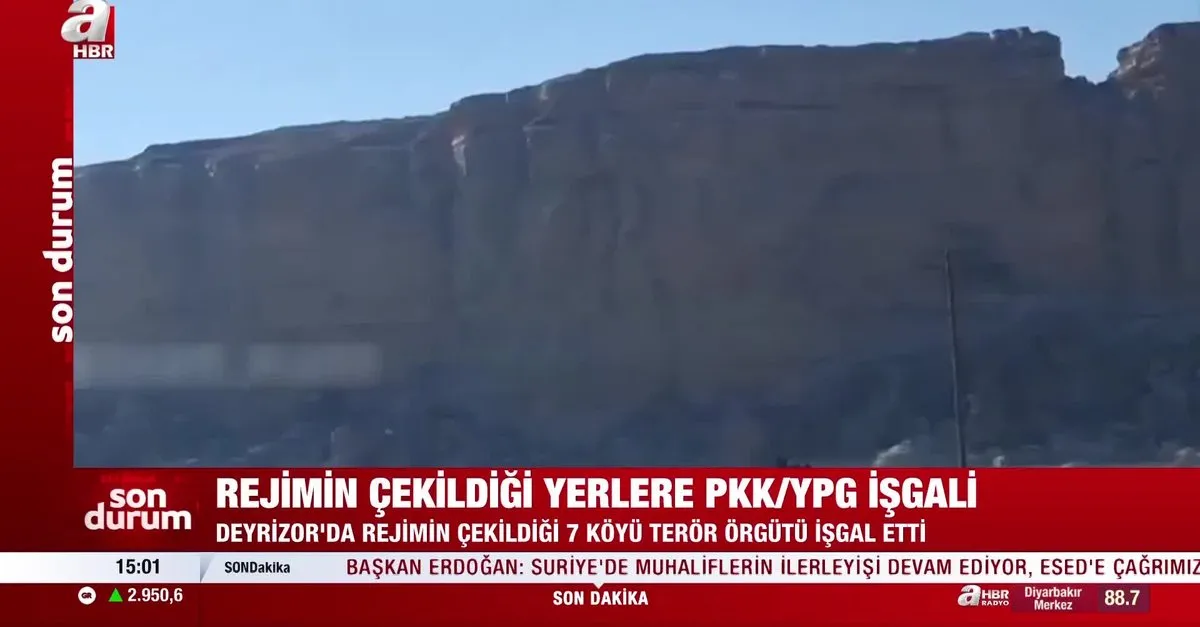 Deyrizor’dan kaçan rejim güçlerinin yerini PKK işgal ediyor