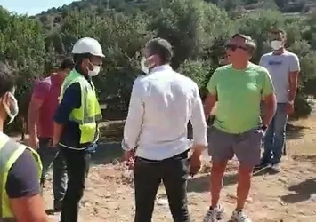 Bodrum'da silahlı şantiye baskını! Eczacıbaşı çifti görüntüleri inkar etti! İşte ilk ifadeleri