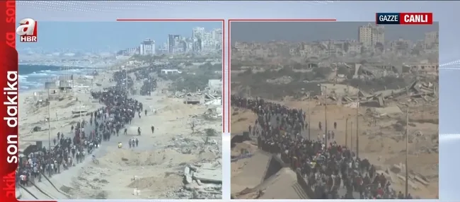 gazzeye-donus-basladi-kuzeye-dogru-tarihi-yuruyus-a-haber-ekranlarinda-1760090623766.jpg Ekran görüntüsü / A Haber