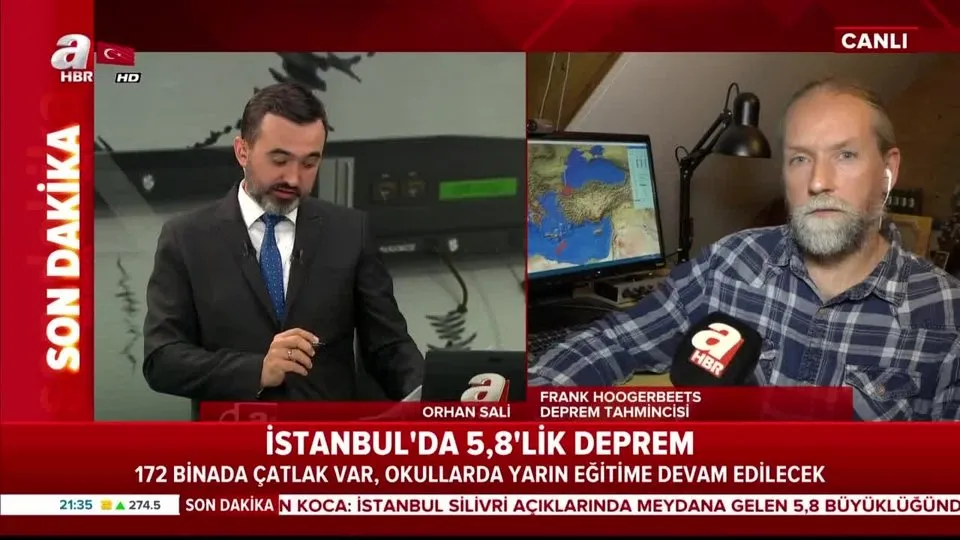 Hollandalı ünlü deprem tahmincisinden bir uyarı daha! İstanbul’daki büyük deprem…