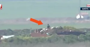 YPG’li teröristler böyle görüntülendi