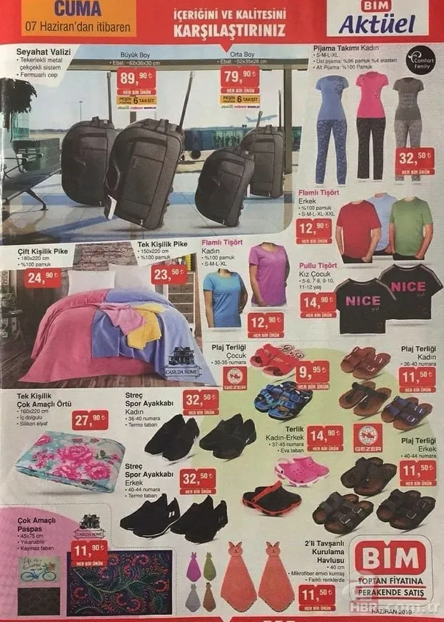 BİM aktüel ürünler kataloğu 7 Haziran fırsatları tam sayfa! BİM 5 Haziran indirimli ürünler kataloğunda neler var? 10