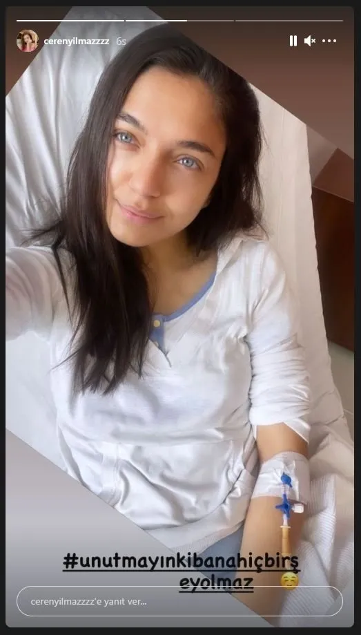 Ceren Yılmaz hastaneye kaldırıldı! Sevenlerinden dua istedi - 2