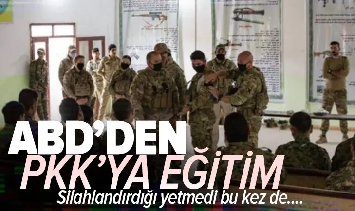 ABD’den PKK’ya eğitim! ABD hem silahlandırdı hem de hayatta kalmayı öğretiyor
