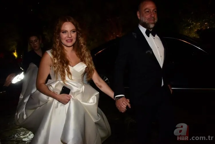 Naz Elmas Erol Özmandıracı ile görkemli düğünle evlendi 5