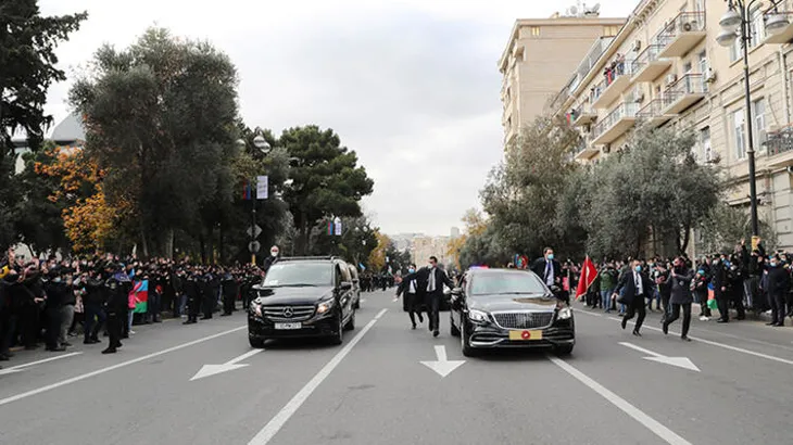 Azerbaycan'daki Zafer Günü'nün Onur Konuğu Başkan Erdoğan Bakü'de! Azerbaycan'da büyük heyecan