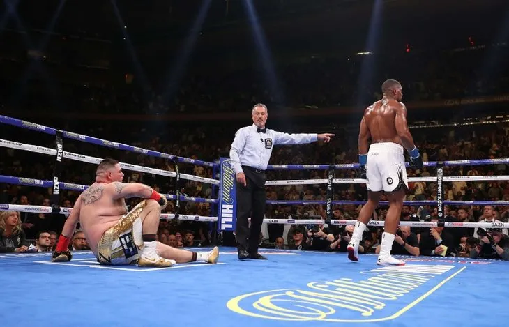 Andy Ruiz Jr Anthony Joshua’yı perişan etti!