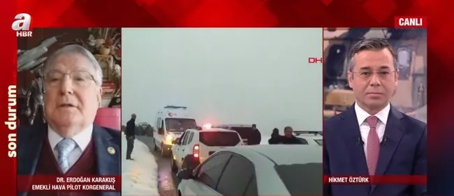 Helikopter neden ve nasıl düştü? Uzman isim A Haber’de değerlendirdi
