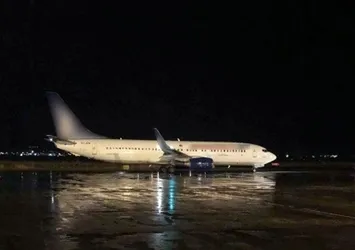 İstanbul uçağında yangın çıktı!
