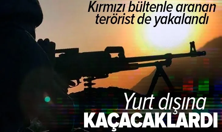 Son dakika: Kırmızı Bülten ile aranıyordu! Yurt dışına kaçamadan yakalandı