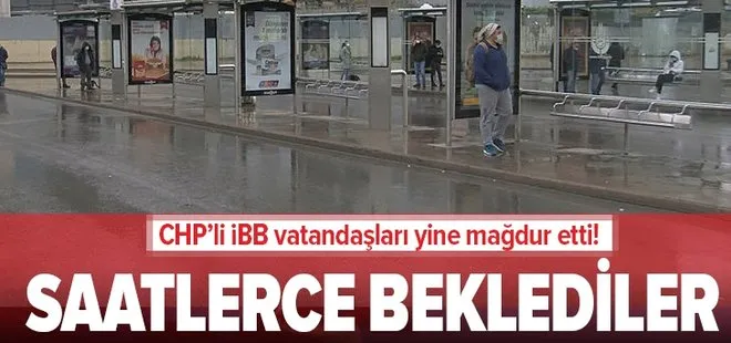 Son dakika: CHP’li İBB kısıtlamadan muaf vatandaşları mağdur etti! Kadıköy’de duraklarda saatlerce otobüs beklediler