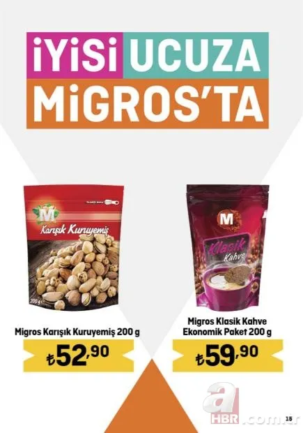 MİGROS 20 Aralık indirim kataloğu yayınladı! Migros’ta bütün piliç 58,90 TL, 5L sıvı yağ 164,90 TL, 2,5 kg pilavlık pirinç 82,90 TL… 9