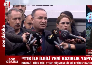 Adalet Bakanı Bekir Bozdağ'dan TTB Başkanı Fincancı hakkında açıklama! Düşmanlık kabul edilemez