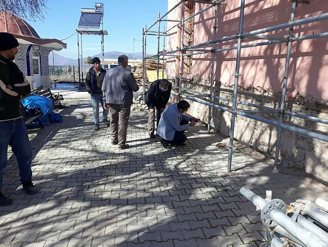 Konya’daki tarihi Şıh Şahabettin Cami restore ediliyor - 1
