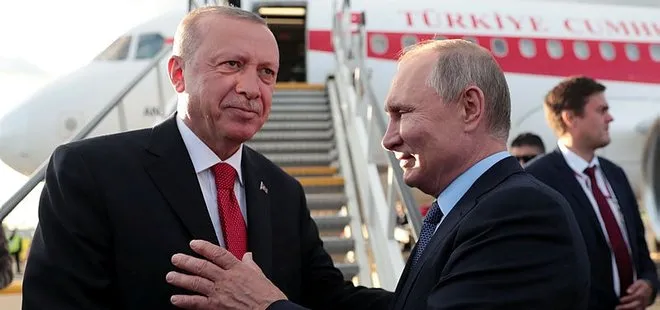 Putin, Başkan Erdoğan’ı havalimanından böyle uğurladı